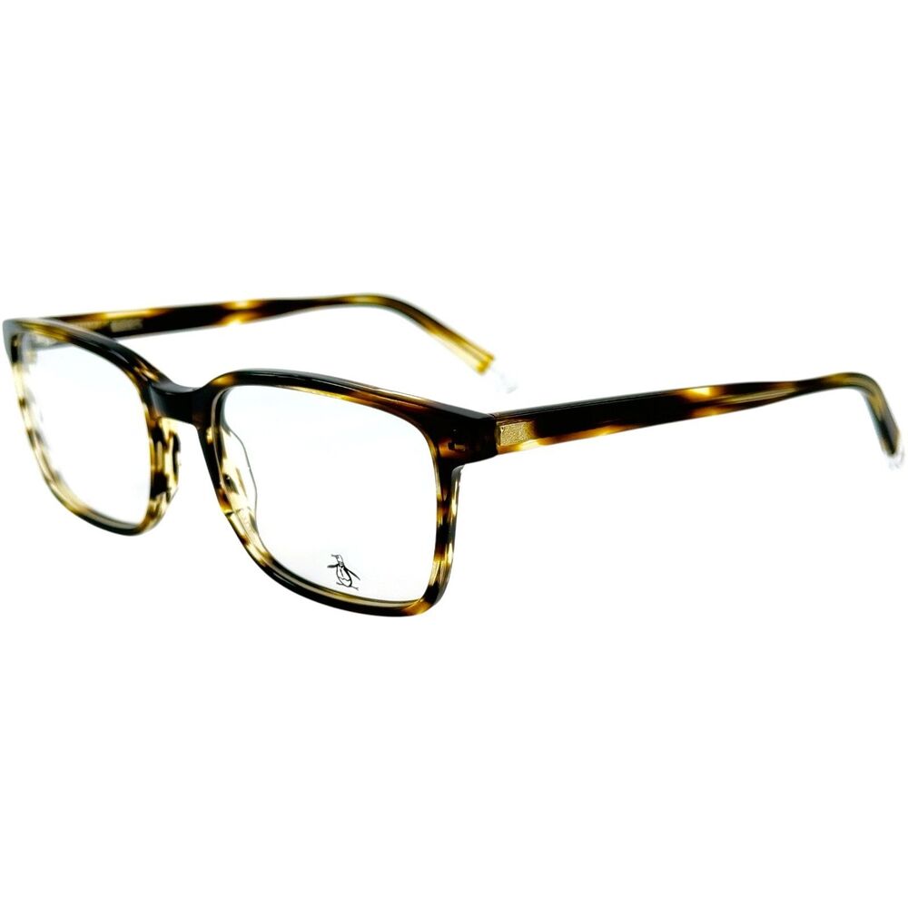 Penguin The Saul Mens Plastic Eyeglass Frame Tortoise 55-19